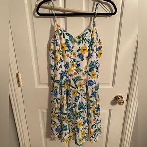 Old Navy floral tank top dress